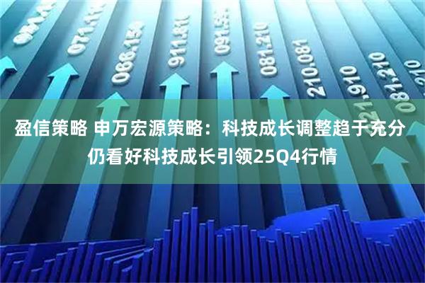 盈信策略 申万宏源策略：科技成长调整趋于充分 仍看好科技成长引领25Q4行情